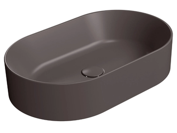 COLOR ELEMENTS 60X37 - Countertop oval ceramic washbasin by GSI ceramica - view 2